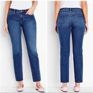 Talbots Women’s Curvy Ankle Jean Sz 4 Petite